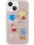 Apple iPhone 15 Kılıf Kabartma Figürlü Parlak Zore Minimini Silikon KAPAK-KIRMIZI-8680436734520-MLTD 3