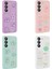 Galaxy S21 Fe Kılıf Kabartma Figürlü Parlak Zore Toys Silikon KAPAK-PEMBE-8680436735824-MLTD97344 3