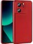 Xiaomi Mi 13T Kılıf Zore Premier Silikon KAPAK-KIRMIZI-8680436731369-MLTD96290 1