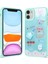 Apple iPhone 11 Kılıf Parlayan Sıvılı Simli Kabartma Figürlü Zore Cevze KAPAK-YEŞIL-8680436756157-ML 1