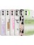 Apple iPhone 12 Kılıf Mermer Desenli Zore Marbello KAPAK-PEMBE-8680436705025-MLTD90894 2
