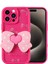 Apple iPhone 15 Pro Kılıf Kamera Korumalı Figür Tasarımlı Zore Kapya Kapak-Pembe KOYU-8680436786352- 1