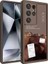 Galaxy S23 Ultra Kılıf Kamera Korumalı Baskılı Arka Yüzey Zore Klas Kapak-Açık KAHVE-8680436783719-M 3