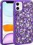 iPhone 11 Uyumlu Parlak Taşlı Tasarım Zore Linea KAPAK-MOR-8680436698327-TA90791-MLTD 1