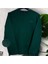 Unisex Bisiklet Yaka Oversize Şardonlu Basic Sweatshirt 2