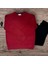 Unisex Bisiklet Yaka Oversize Şardonlu Basic Sweatshirt 2