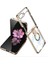Galaxy Z Flip 6 Kılıf Zore Yüzüklü Kıpta KAPAK-GOLD-8680436805107-MLTD107523 1