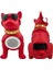 Bulldog Köpekli Karikatür Hoparlör Kırmızı Subwoofer Kablosuz Rgb 3D Ses Kalitesi Surround Hoparlör 1
