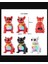 Bulldog Köpekli Karikatür Hoparlör Kırmızı Subwoofer Kablosuz Rgb 3D Ses Kalitesi Surround Hoparlör 2