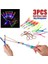 3pcs Yeni 1-3pcs Inanılmaz Işık Oyuncak Ok Roket Helikopteri Uçan Oyuncak LED Işık Oyuncaklar Parti Eğlenceli Hediyeler Lastik Bant Mancınık Aydınlık Oyuncak (Yurt Dışından) 1