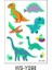 WS-Y098 Popüler Dinozor Aydınlık Boya Dövme Etiket Çocuk Kız Karikatür Eğlenceli Tyrannosaurus Su Geçirmez Geçici Floresan Glow Oyuncaklar (Yurt Dışından) 1