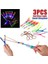 3pcs Yeni 1-3pcs Inanılmaz Işık Oyuncak Ok Roket Helikopteri Uçan Oyuncak LED Işık Oyuncaklar Parti Eğlenceli Hediyeler Lastik Bant Mancınık Aydınlık Oyuncak (Yurt Dışından) 1