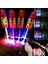 02-15.5 cm Mavi 10/1 Adet Çocuk Ok Roket Oyuncaklar Aydınlık Flaş LED Aydınlatma Up Lastik Bant Mancınık Oyunları Açık Elastik Hızlı Uçan Hediyeler (Yurt Dışından) 3