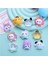 Kuromi2 10 Adet Sanrios Yuvarlak Şekil Kuromi Kittys Purin Köpek Melodi Pochacco Reçine Aydınlık Aksesuarları Dıy Dekoratif Malzemeler Yama Oyuncak (Yurt Dışından) 2
