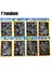 1 Adet Rastgele 1/10 Adet Kazı Kazan Kuşe Kağıt Komik Boyama Kağıdı Çizim Sopa ile Çocuklar Için Renkli Çizim Oyuncaklar Dıy Tatil Hediye 13X9.5 cm (Yurt Dışından) 1