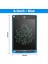 8.5 Inç Mavi 8.5 Inç LCD Yazma Tablet Çizim Tahtasında Çocuklar Graffiti Eskiz Defteri Oyuncaklar El Yazısı Yazı Tahtası Sihirli Çizim Tahtasında Oyuncak Hediye (Yurt Dışından) 1