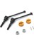 Metal Ön Tahrik Mili Cvd 12MM Hex Adaptörü ile Wltoys 12428 12423 1/12 Rc Araba Kısa Kulvar Kamyon Yükseltme Parçaları, 3 (Yurt Dışından) 1
