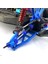 4 Adet Çelik Ön ve Arkadan Çekişli Motosiklet Mili Tahrik Mili Cvd 1/10 Traxxas Slash Rustler Hoss Stampede Vxl 4x4 Rc Araba, Mavi (Yurt Dışından) 4