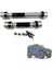 2 Adet Metal Tahrik Mili Cvd Tahrik Mili TRX4M -4m 1/18 Rc Paletli Araba Yükseltme Parçaları Aksesuarları, Siyah (Yurt Dışından) 3
