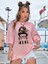 Kadın / Kız Mama Leopar Baskılı Oversize T-Shirt Salaş Boyfirend 1