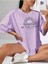 Kadın / Kız Be The Lıght Baskılı Oversize Salaş T-Shirt Ünisex Boyfirend 3