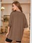 Düz Basic Kadın / Kız Oversize Salas T-Shirt Boyfriend 2