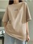 Kadın / Kız Minik 2 Penguen Baskılı Oversize T-Shirt Salaş Boyfirend 3