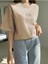 Kadın / Kız Minik 2 Penguen Baskılı Oversize T-Shirt Salaş Boyfirend 4
