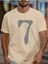 7 Rakam Baskılı Oversize Erkek T-Shirt Salaş Boyfirend 1