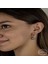 Kristal Taşlı Gümüş Yeşil Taşlı Damla Sallantılı Kadın Küpe CSR2184605 2