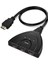 3 Port Kablolu HDMI Switch Çoklayıcı Çoğaltıcı Splitter 5