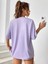 Kadın / Kız Angel Rabbit Baskılı Oversize T-Shirt Salas Boyfriend 2