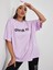 Kadın / Kız Over It Baskılı Oversize T-Shirt Salaş Boyfirend 1