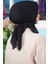 Kadın Tesettür Mio Caz Eşarp Hijab Siyah 2
