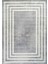 Sare By Kaşmir Halı Frame Gray Yıkanabilir Kaymaz Taban 50X80 cm 2