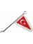 Makam Bayrağı Beyaz 35cm 1