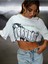 Kadın / Kız Crop Oversize Arkansas Baskılı Kısa 3