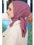 Kadın Tesettür Mio Caz Eşarp Hijab Mor 2