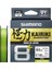 Yeni Shimano Kairiki + 8x 150 M. Mantis Green Ip Misina 0.19 mm 1
