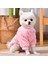 Kedi Köpek İçin Sevimli Tüylü Pembe Kazak 2