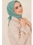 Kadın Tesettür Mio Caz Eşarp Hijab Mint Yeşili 1