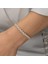 Gümüş Kazaziye Örgü Bileklik CSR2184656 4