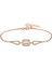 Gümüş Rose Dikdörtgen Baget Bileklik CSR2183292 1