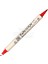 Fabricolor Twin Çift Uçlu Kumaş Boyama Kalemi 020 Red 1