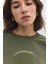 Baskılı Taş Işlemeli Sweatshirt 4