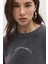 Baskılı Taş Işlemeli Sweatshirt 5