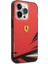 iPhone 14 Pro Max Kılıf Ferrari Sarı Italyan Bayrak Baskılı Dizayn Kapak Kırmızı 1