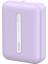 WI-P033 LED Işık Göstergeli Taşınabilir Mini Powerbank 10000 mAh Mor 2