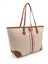 Bej - Taba SP1169 Kadın Omuz Shopper Çanta 2
