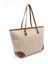 Bej - Taba SP1169 Kadın Omuz Shopper Çanta 3